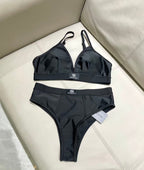 New letter split swimsuit