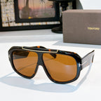 Large frame pilot sunglasses