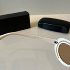 Explosive elliptical sunglasses