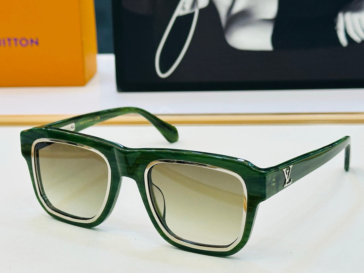 Retro square sunglasses