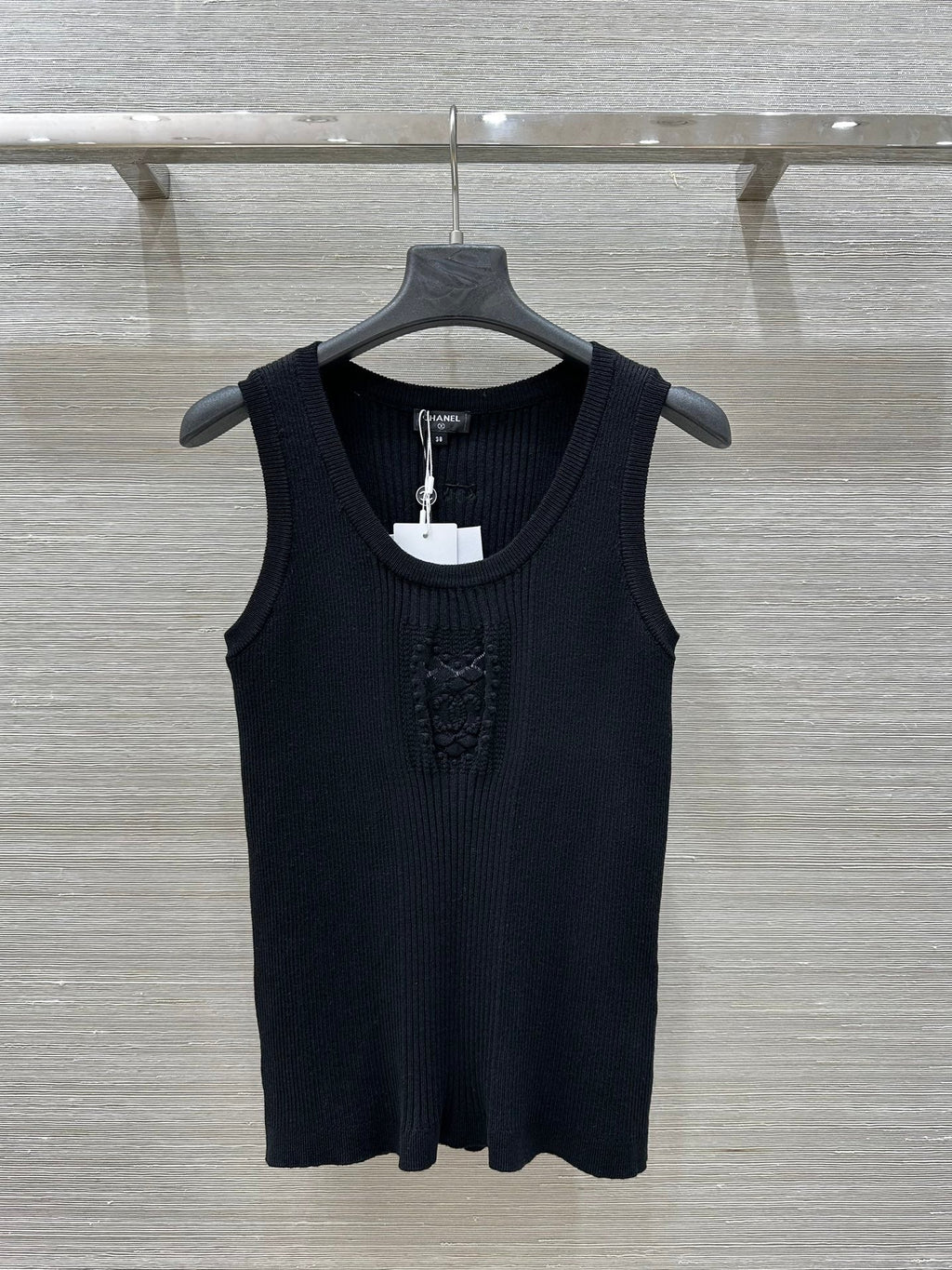 25 autumn and winter new product heart logo intarsia knitted vest