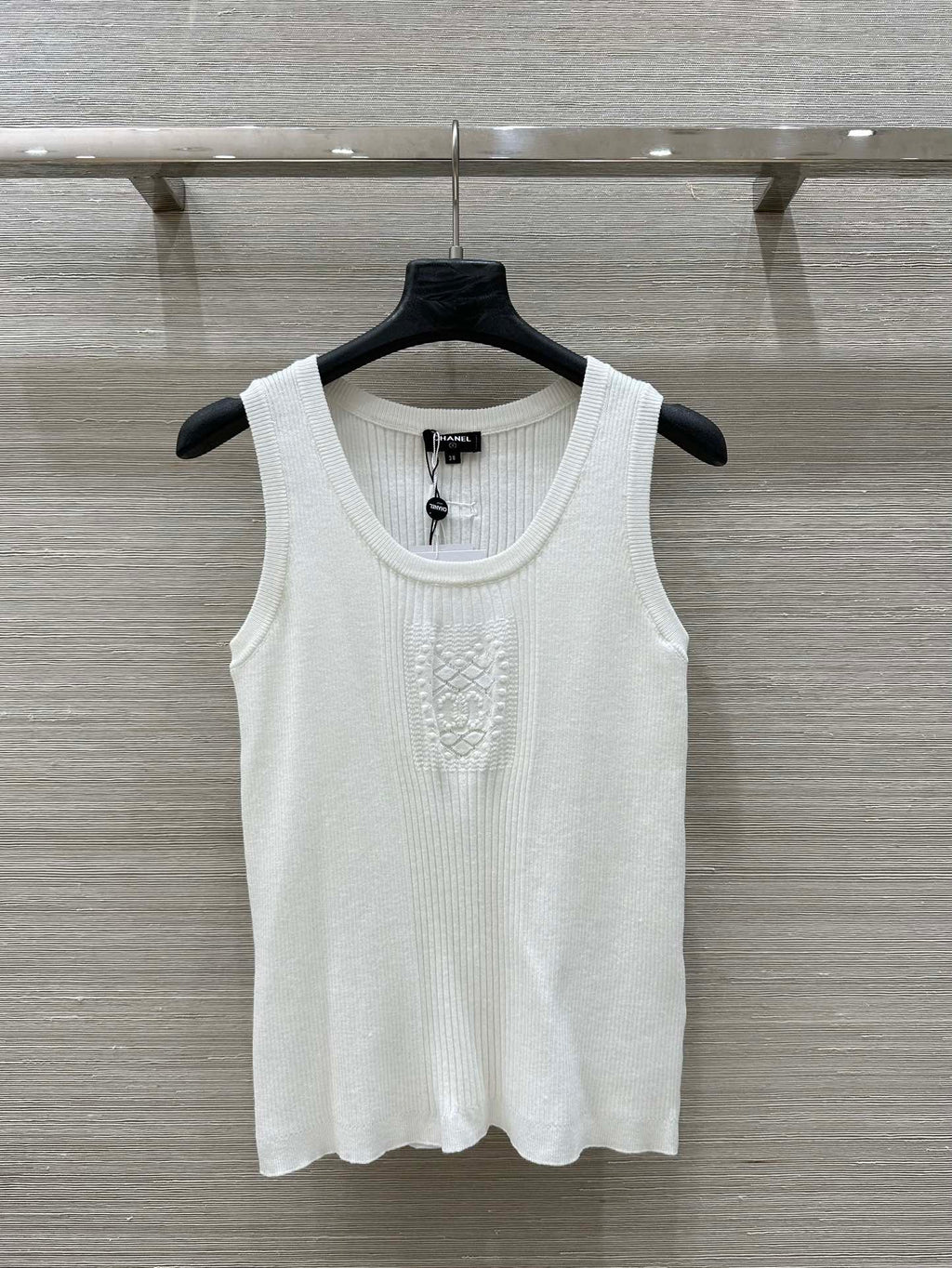 25 autumn and winter new product heart logo intarsia knitted vest