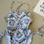 25 Sun Print One Piece Swimsuit