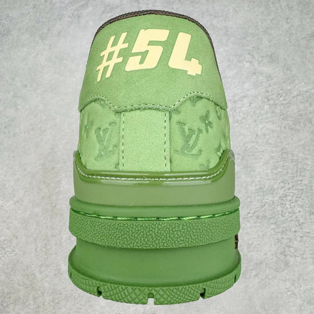 Green 3D Print Sneaker