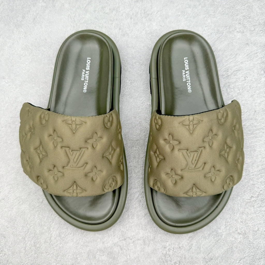 Green Classical Sandals
