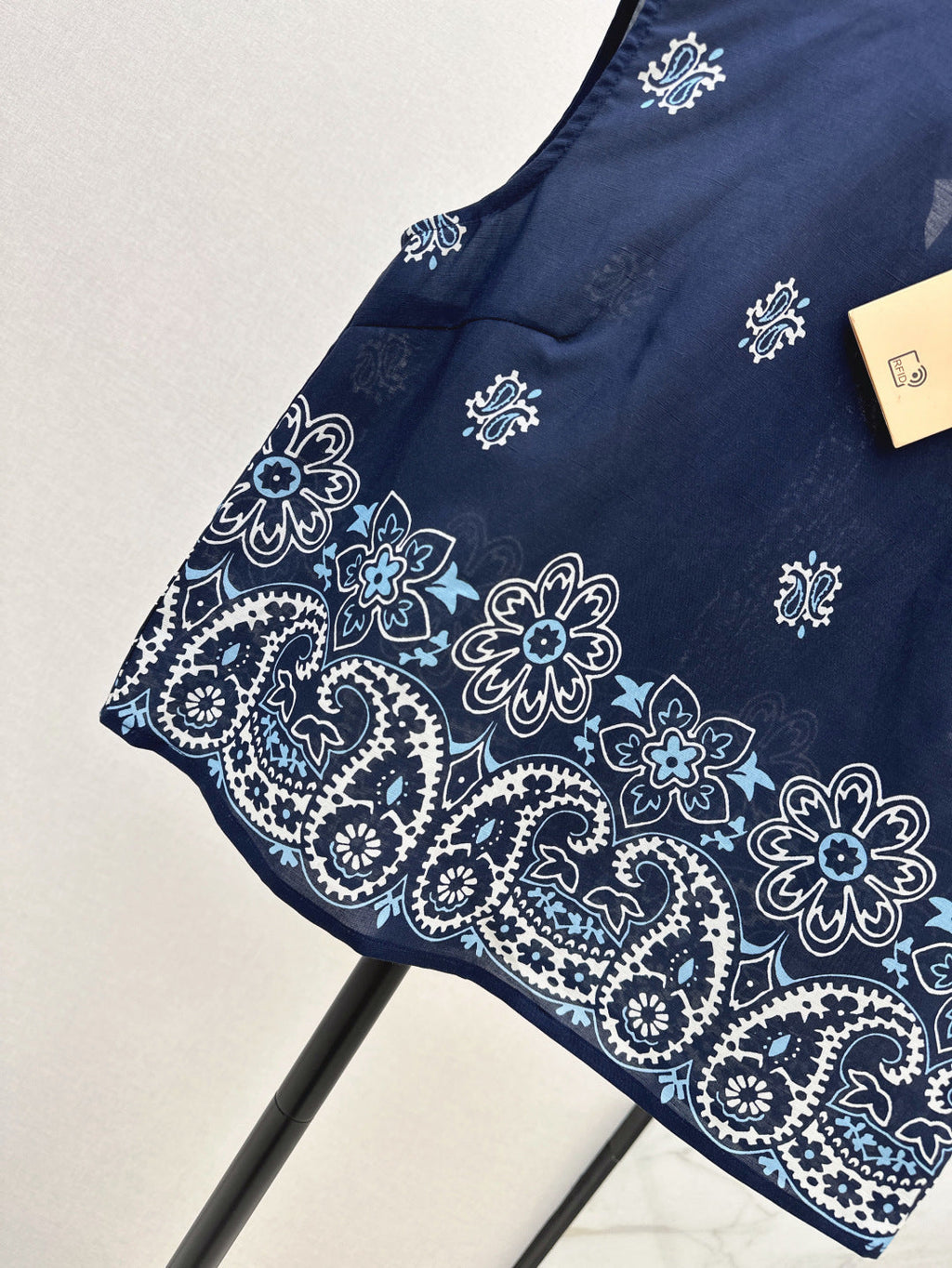 25ss Linen print vest