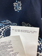 25ss Linen print vest