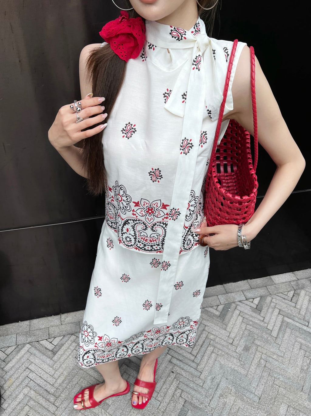 25ss linen vest