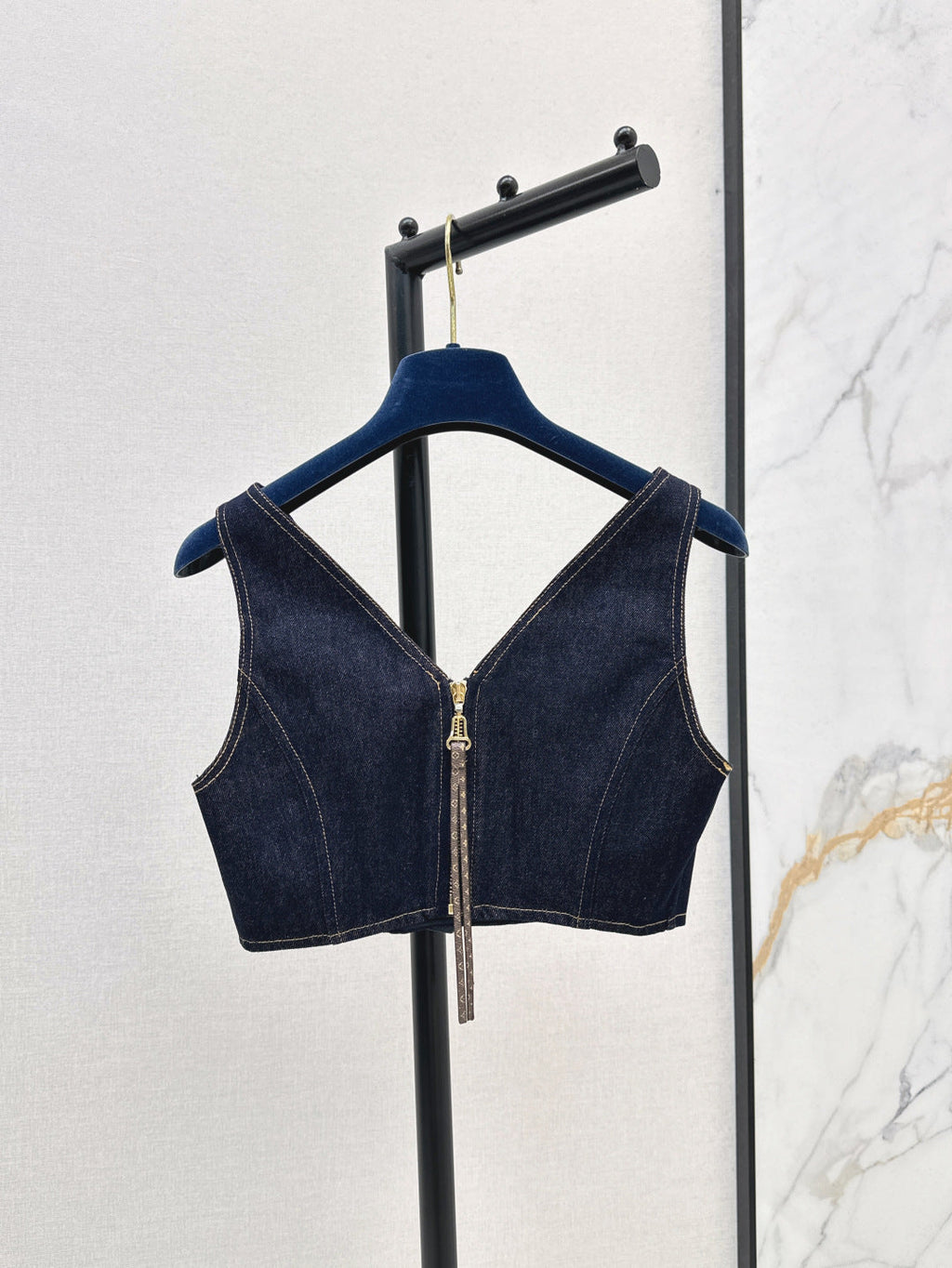 25ss denim vest