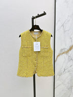 25ss woven vest