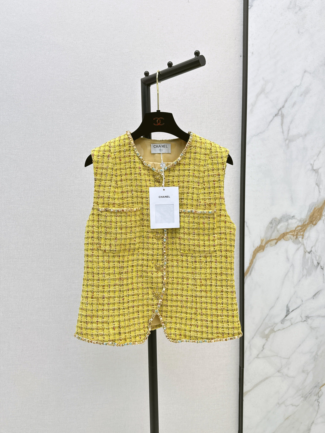 25ss woven vest