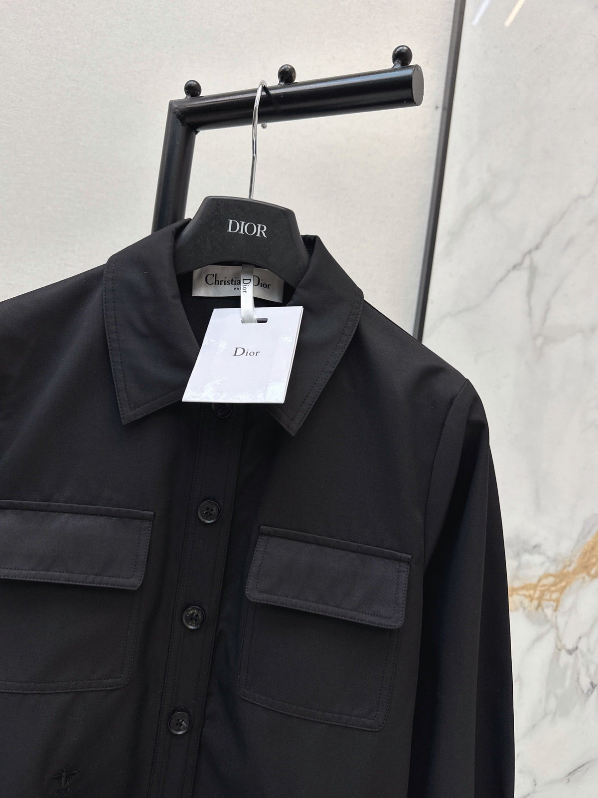 Dior/26FW New Cropped Trench Coat with Cinched-Waist Design 🖤